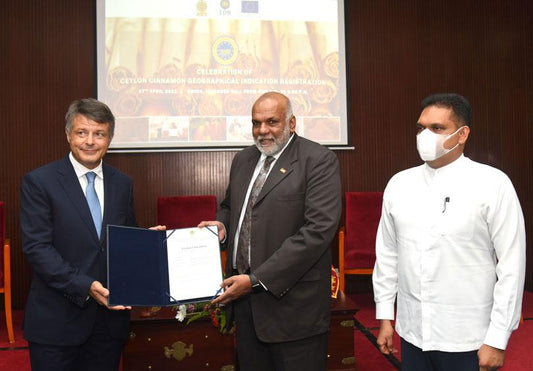 Ceylon Cinnamon receives GI certification from EU