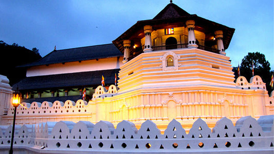 Temple of the Tooth with a Local