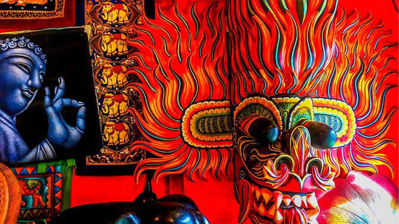 Traditional Mask Painting Experience from Negombo