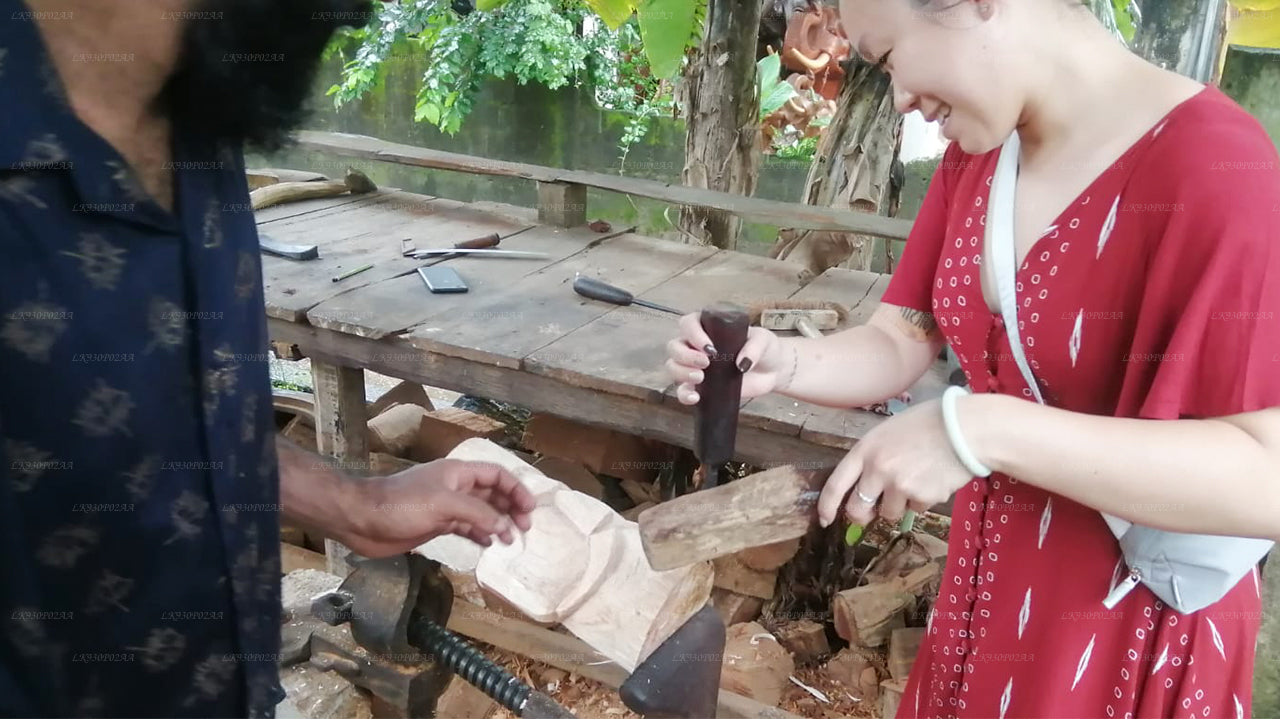 Mask Making Workshop from Galle