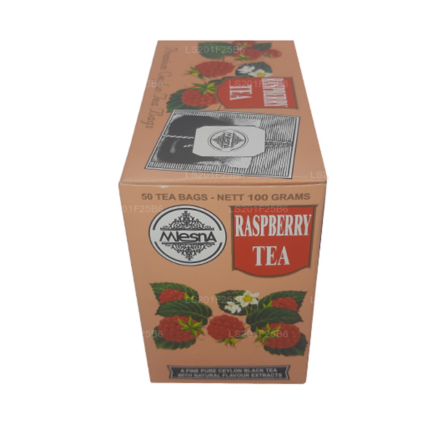 Mlesna Raspberry Tea (100g) 50 Tea Bags