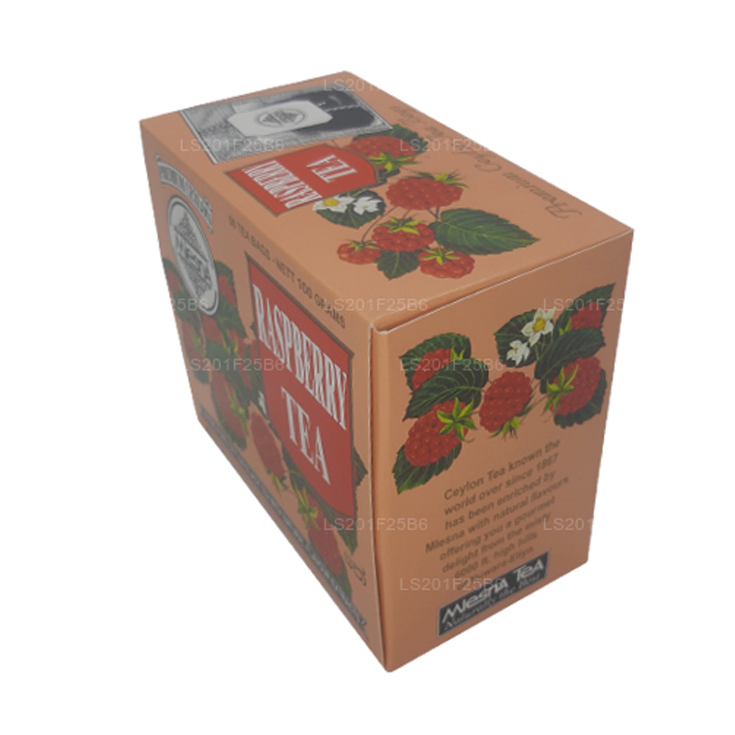 Mlesna Raspberry Tea (100g) 50 Tea Bags