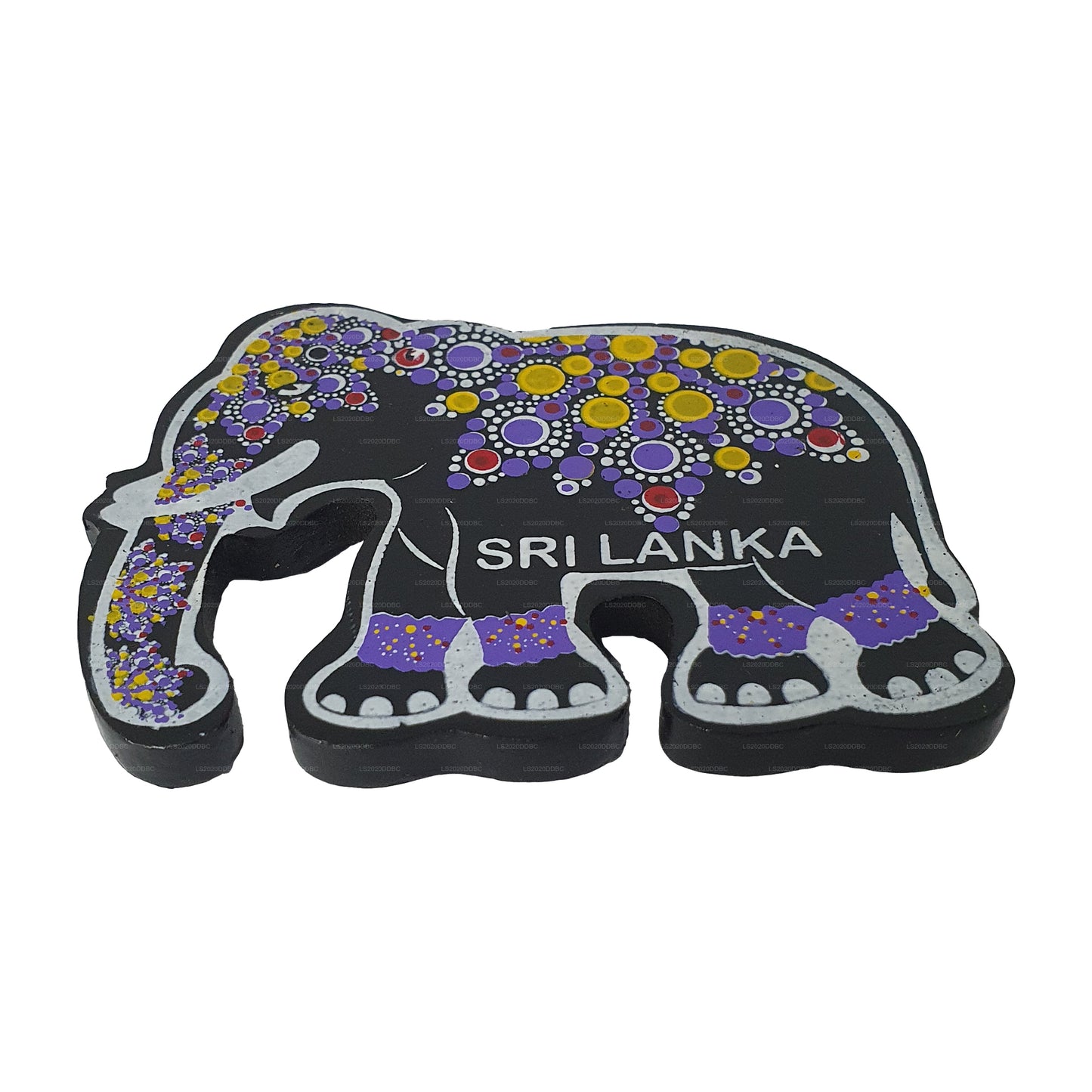 Sri Lanka Traditional Kandy Elephant Fridge Magnet