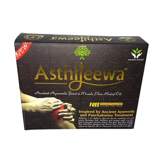 Kaaya Asthijeewa pain relief (400ml) with massage ball pack