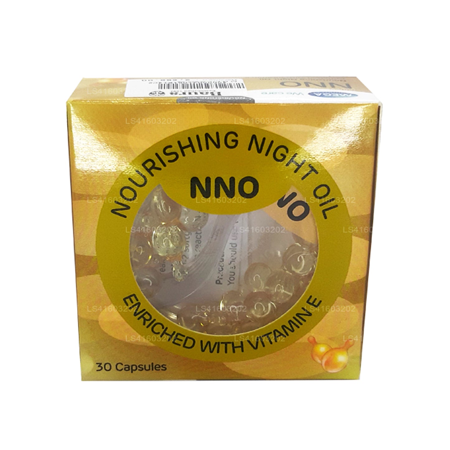 NNO Nourishing Night Oil with Vitamin E (30 Caps)