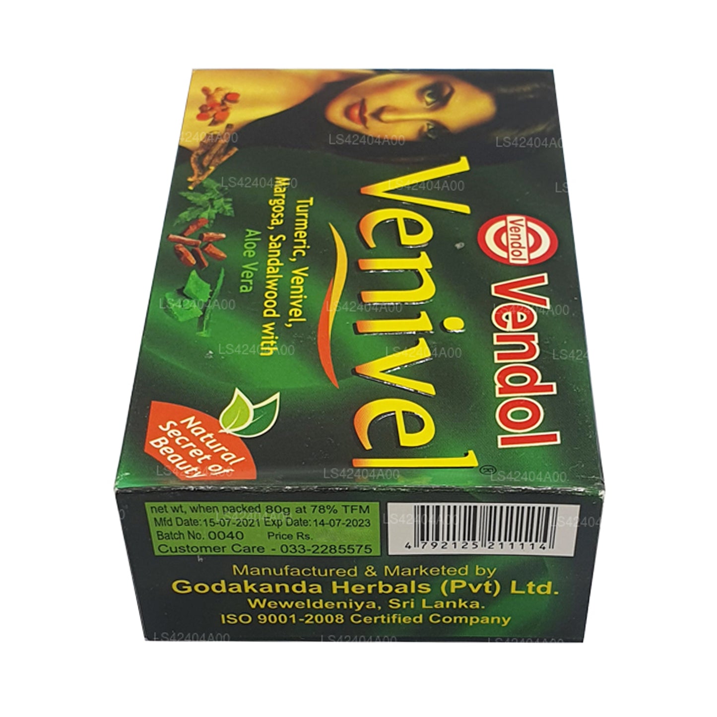 Vendol Venivel Herbal Soap (80g)