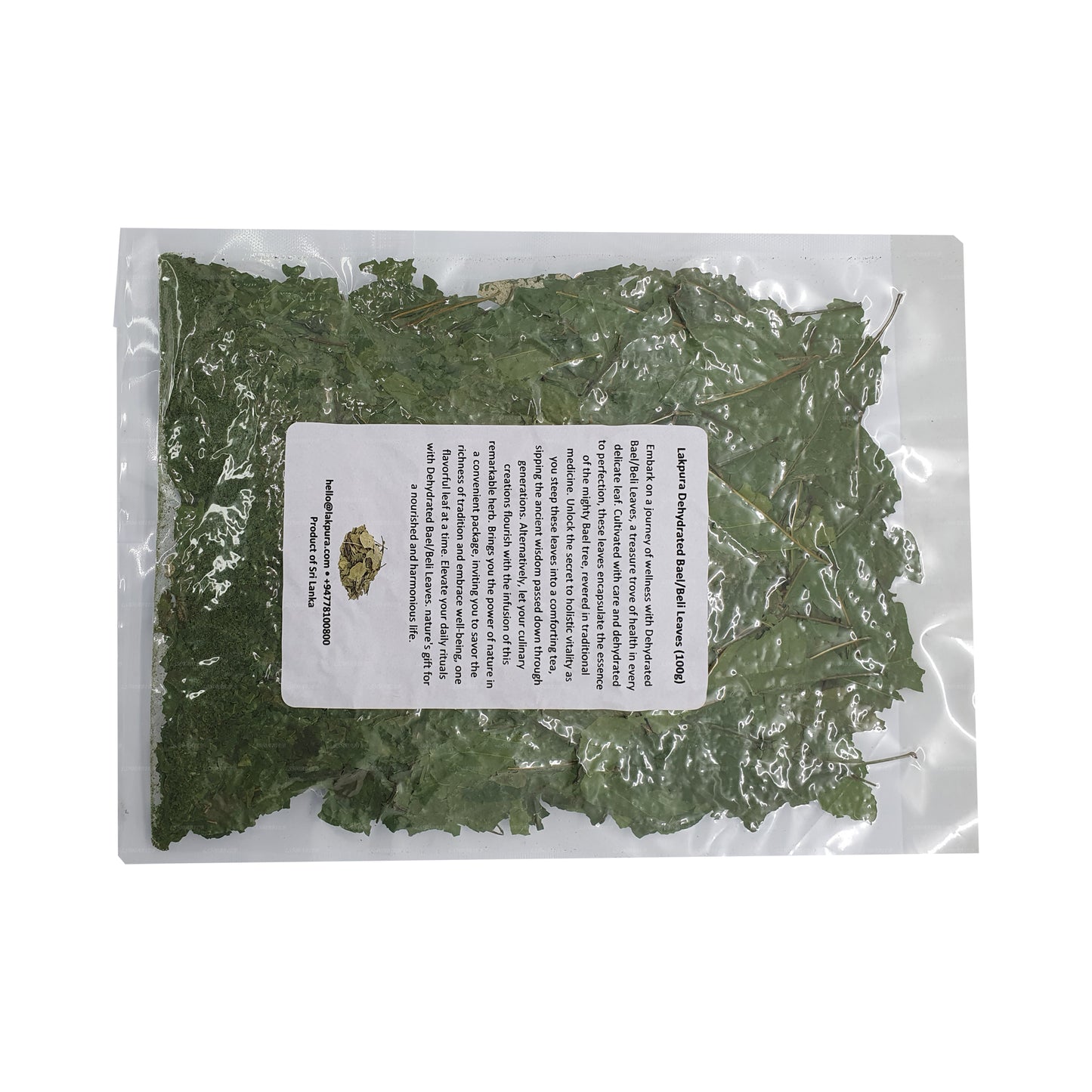 Lakpura Dehydrated Bael/Beli Leaves