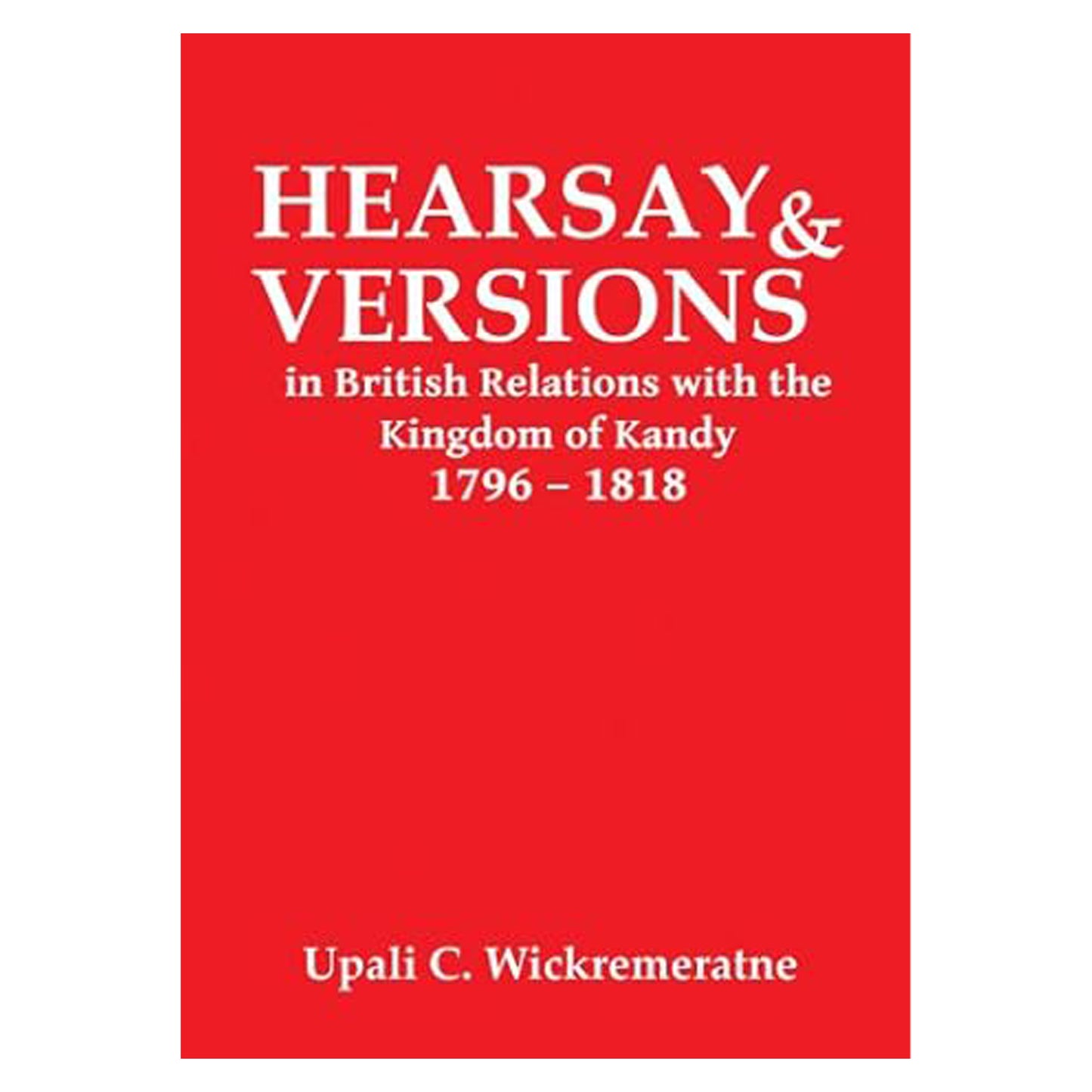 Hearsay & Versions