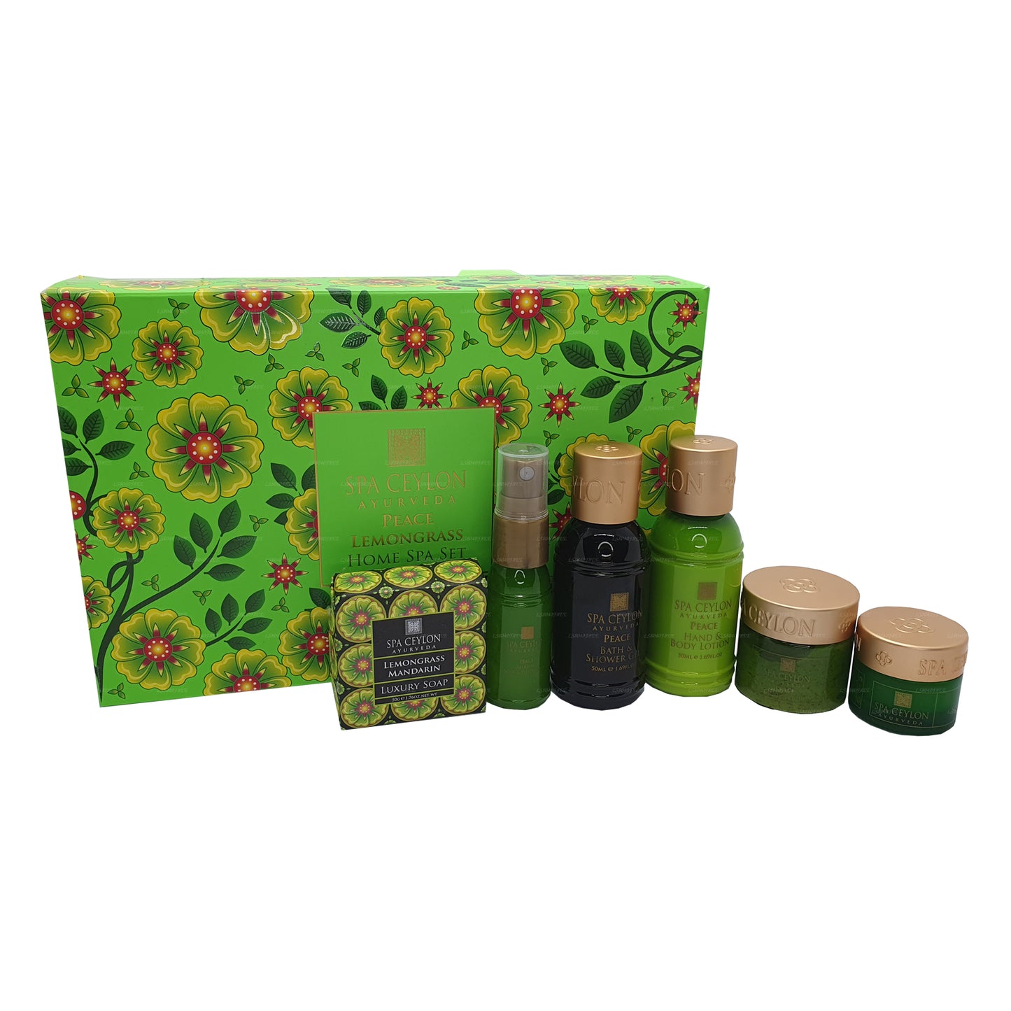 Spa Ceylon Peace Lemongrass Home Spa Set