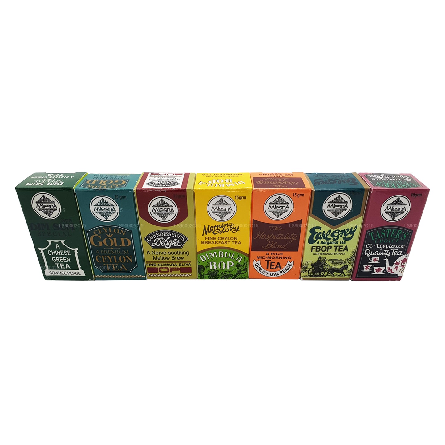 Mlesna 7 Assorted Tea Carton (100g)