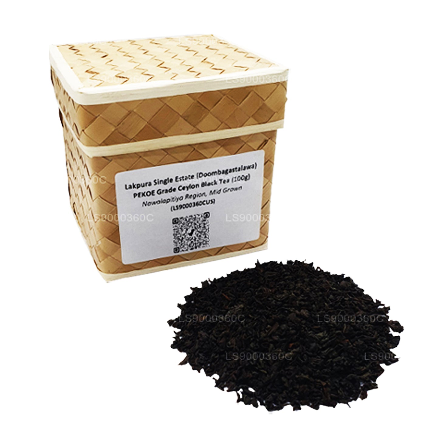 Lakpura Single Estate (Dombagastalawa) PEKOE Grade Ceylon Black Tea Box