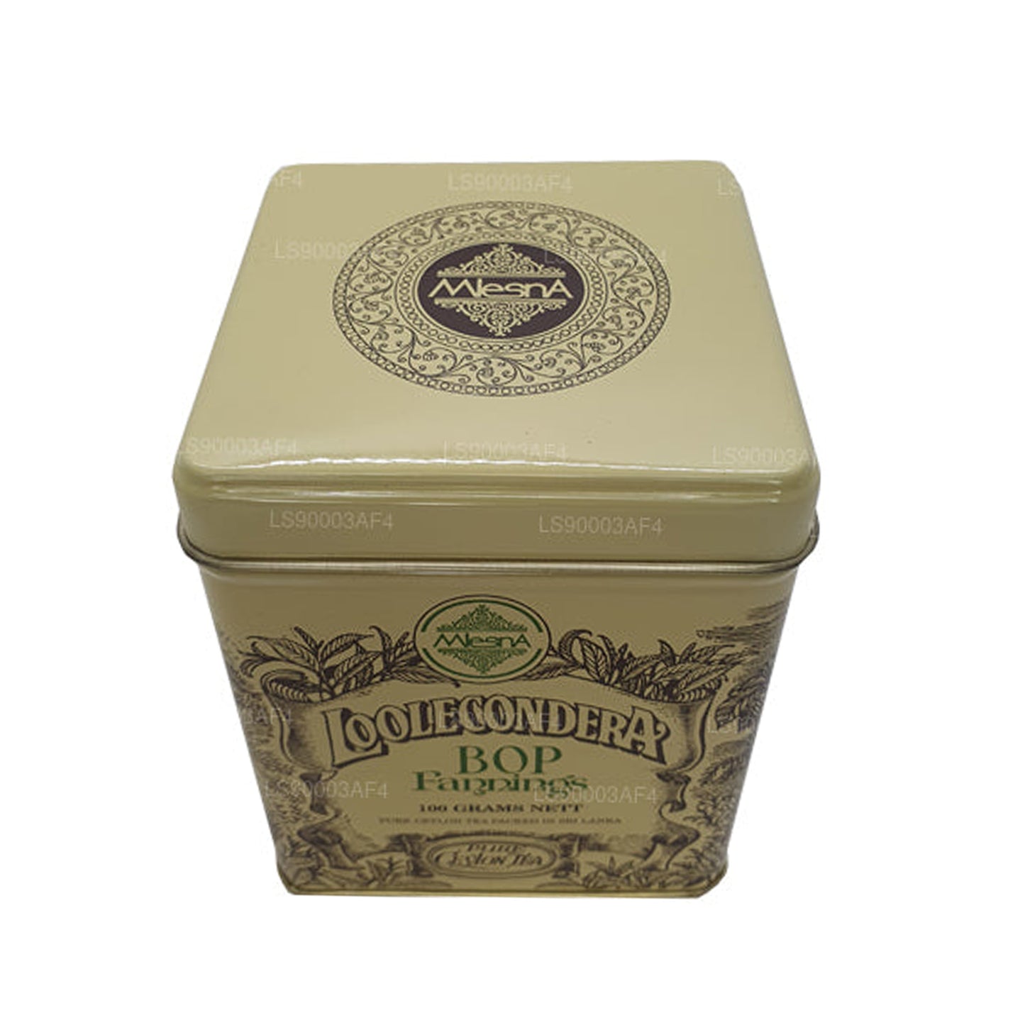 Mlesna Loolecondera BOP Fannings Tea Caddy