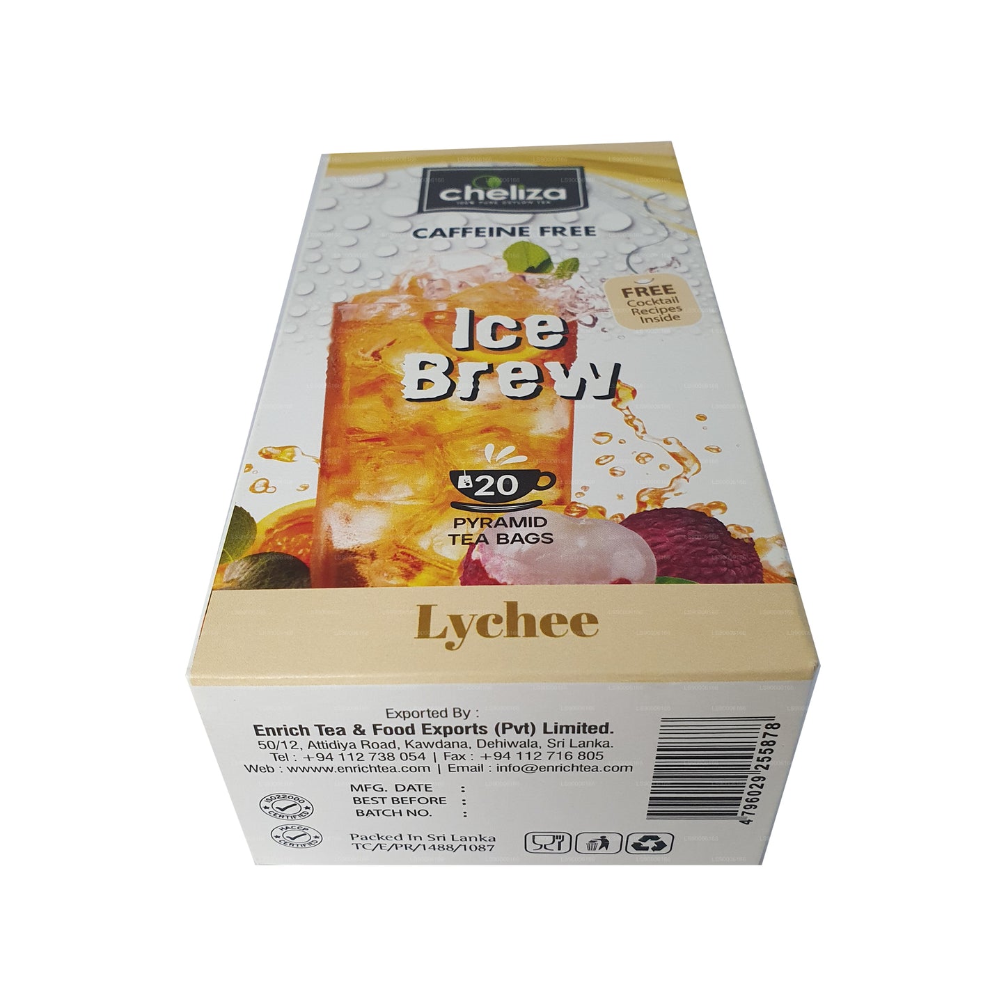 Cheliza Ice Brew Lychee Flavoerd Tea (50g) 20 Tea Bags