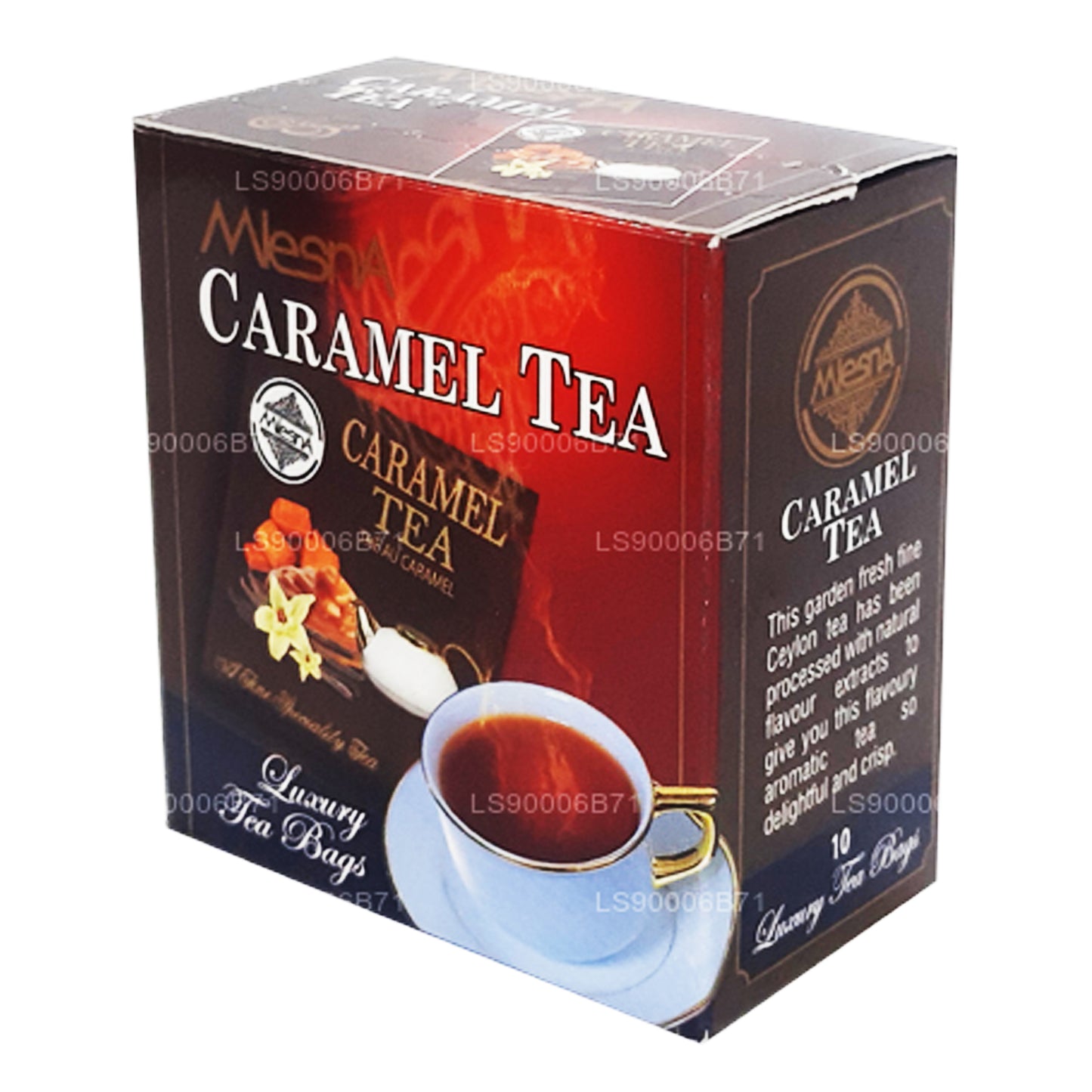 Mlesna Caramel Tea (20g) 10 Luxury Tea Bags