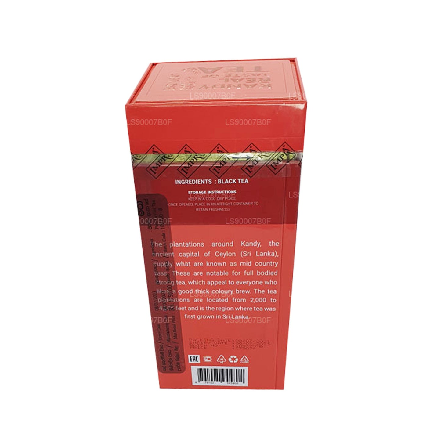 Impra Kandy Taste of Tea Big Leaf Orange Pekoe (200g) Meatal Caddy