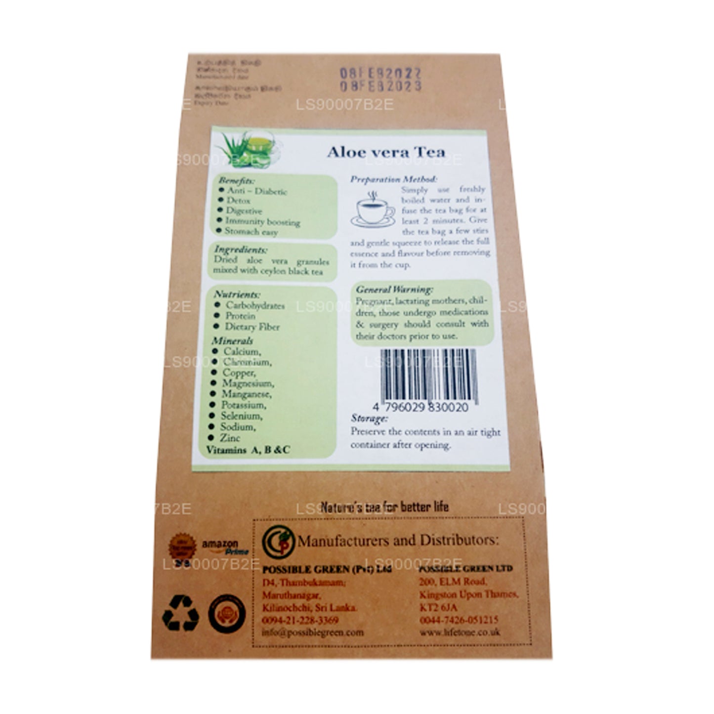 Lifetone Aloe Vera Tea (40g)