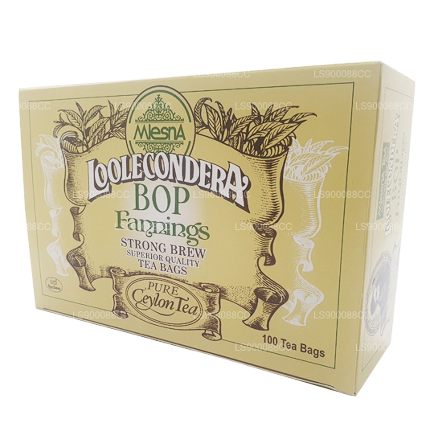 Mlesna Loolecondera BOP Fannings Strong Brew Tea (200g) 100 Tea Bags