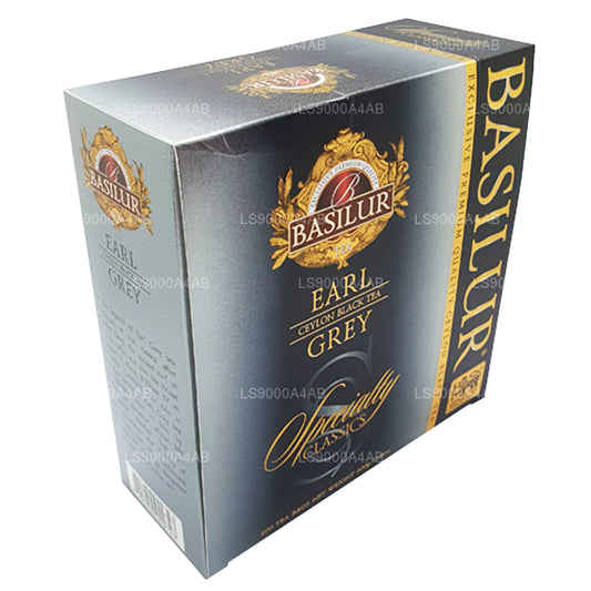 Basilur Speciality Classics Earl Grey Ceylon Black Tea (200g) 100 Tea Bags