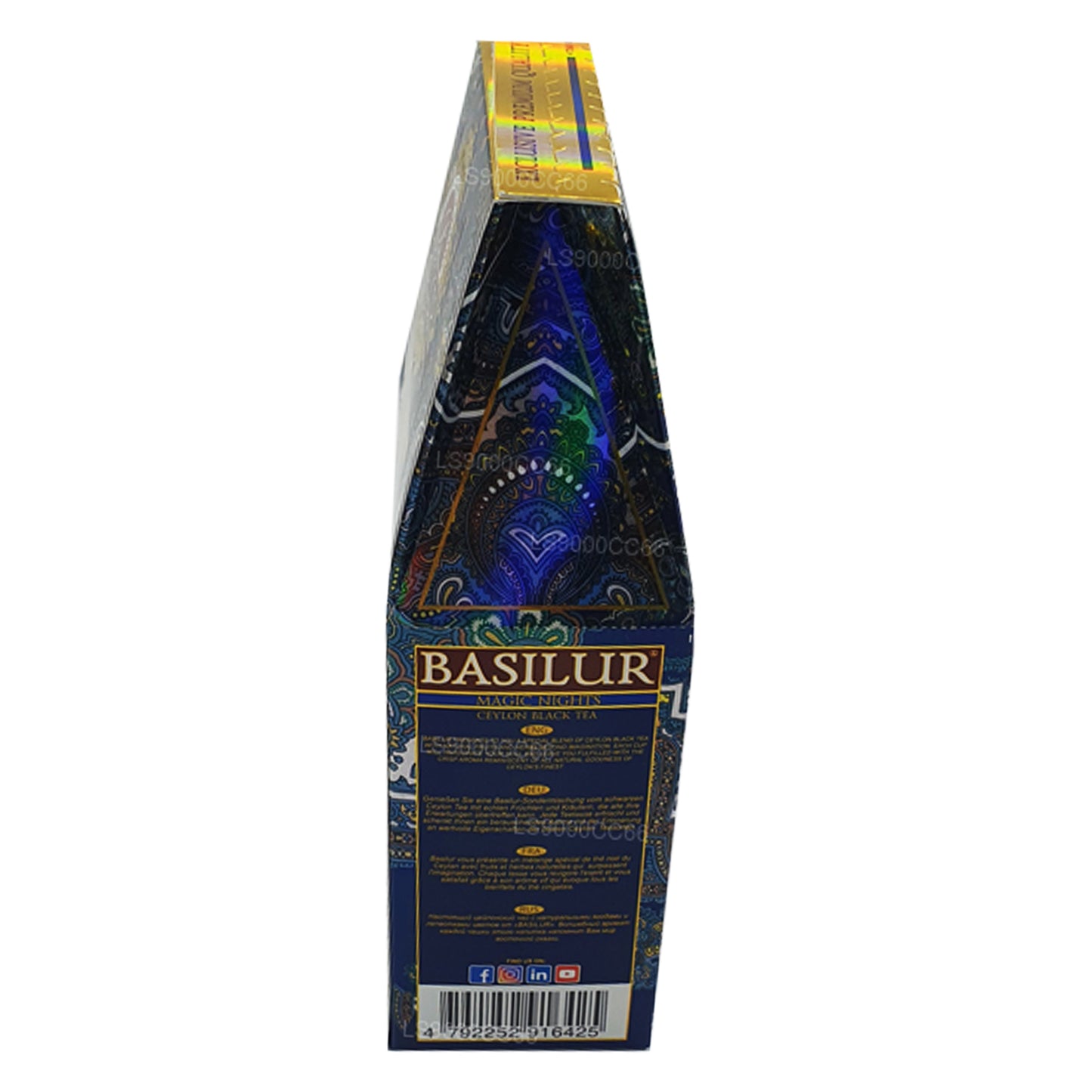 Basilur Magic Nights Ceylon Black Leaf Tea (100g)