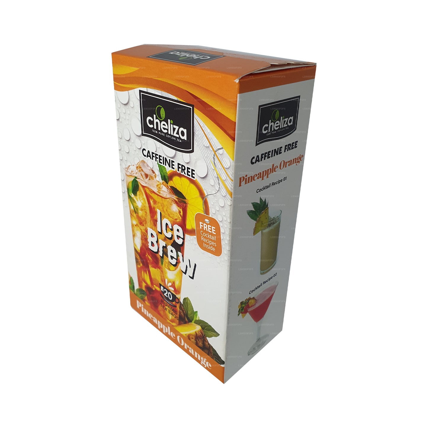 Cheliza Ice Brew Pineapple Orange Flavoerd Tea (50g) 20 Tea Bags