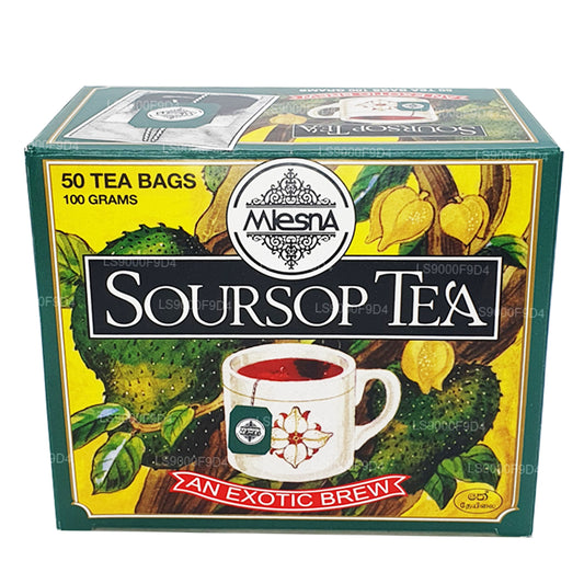 Mlesna Soursop Tea "An Exotic Brew" (100g) 50 Tea Bags