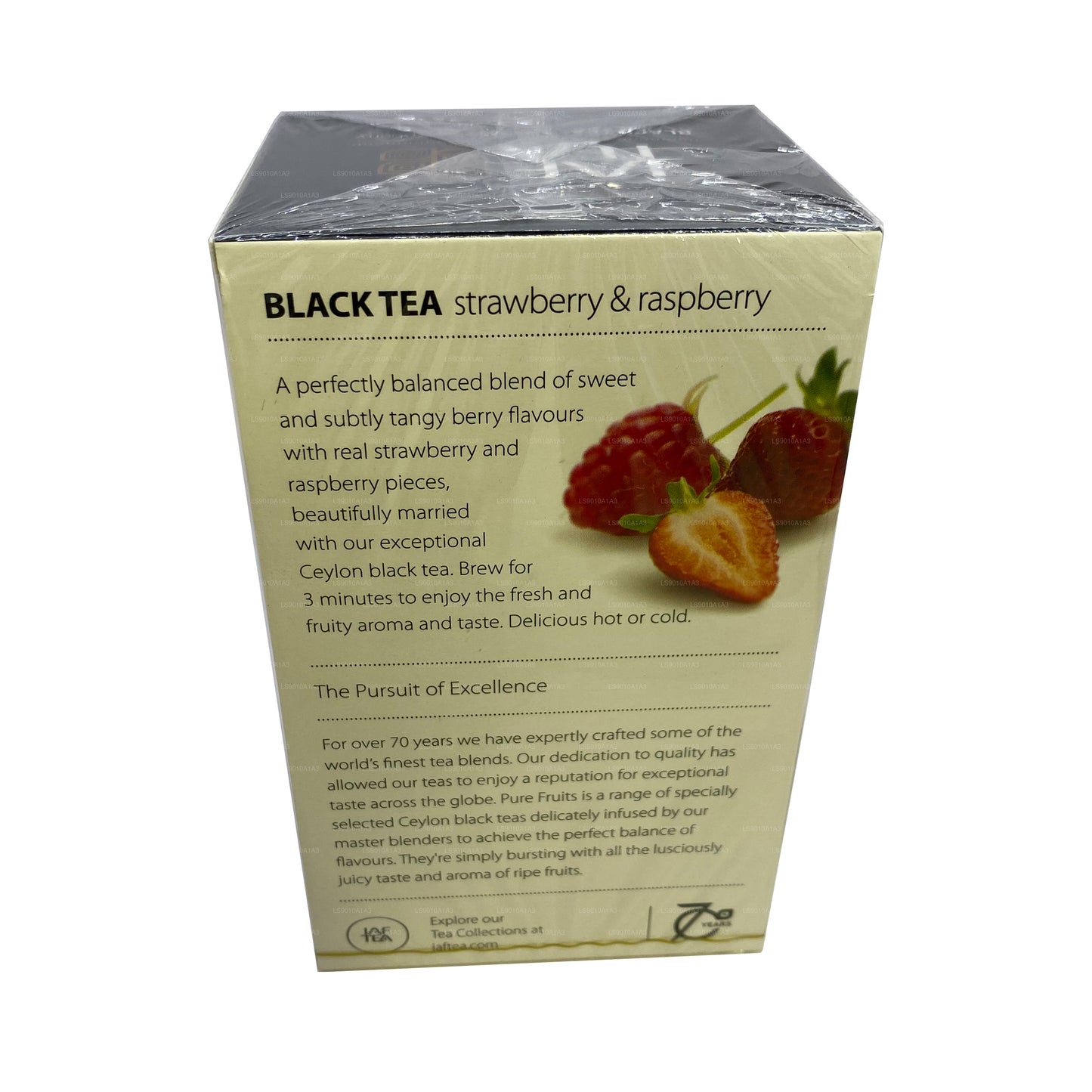 Jaf Tea Strawberry and Raspberry Black Tea (30g) 20 Envelope Tea Bags