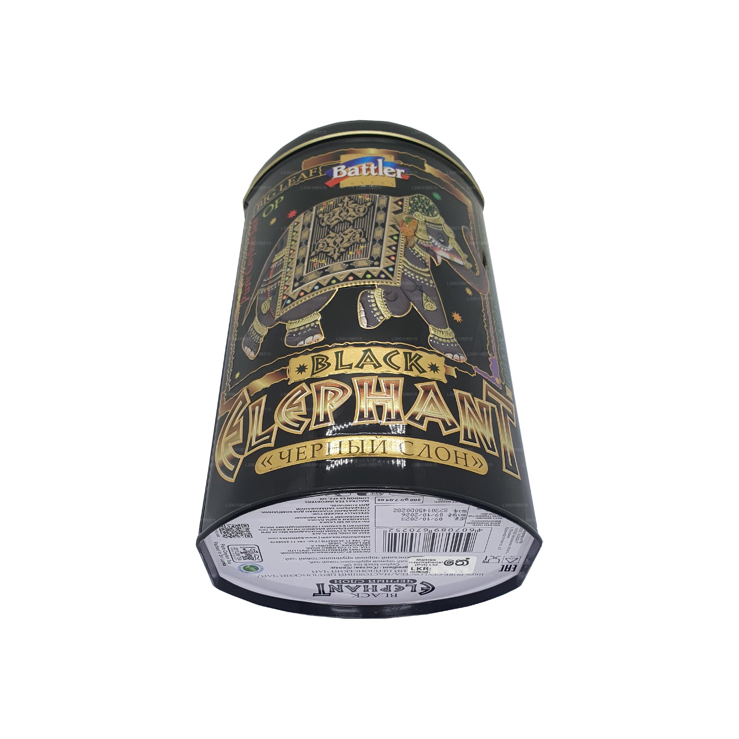 Battler Black Elephant (200g) Tin Caddy