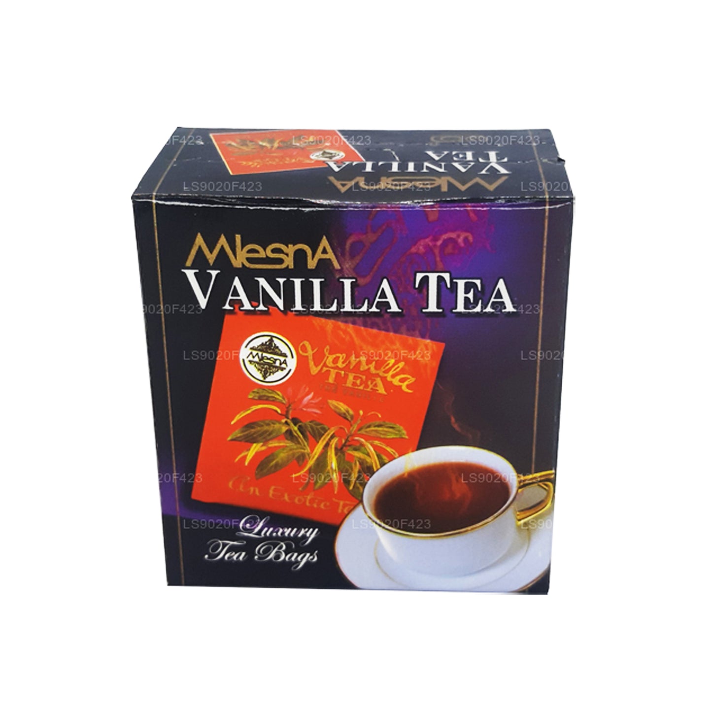 Mlesna Vanilla Tea (20g) 10 Luxury Tea Bags