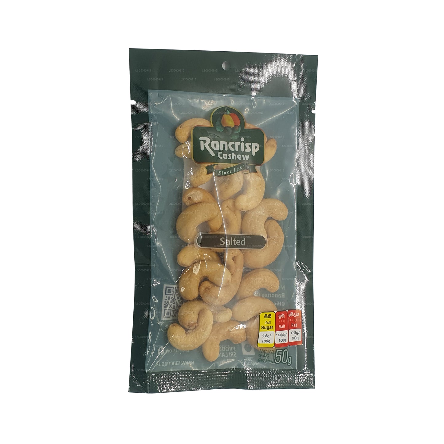 Rancrisp Salted Cashew Nuts