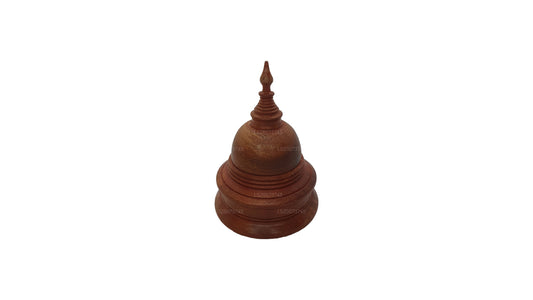 Buddha Stupas Wood Color (H-4 inch W-3 inch)