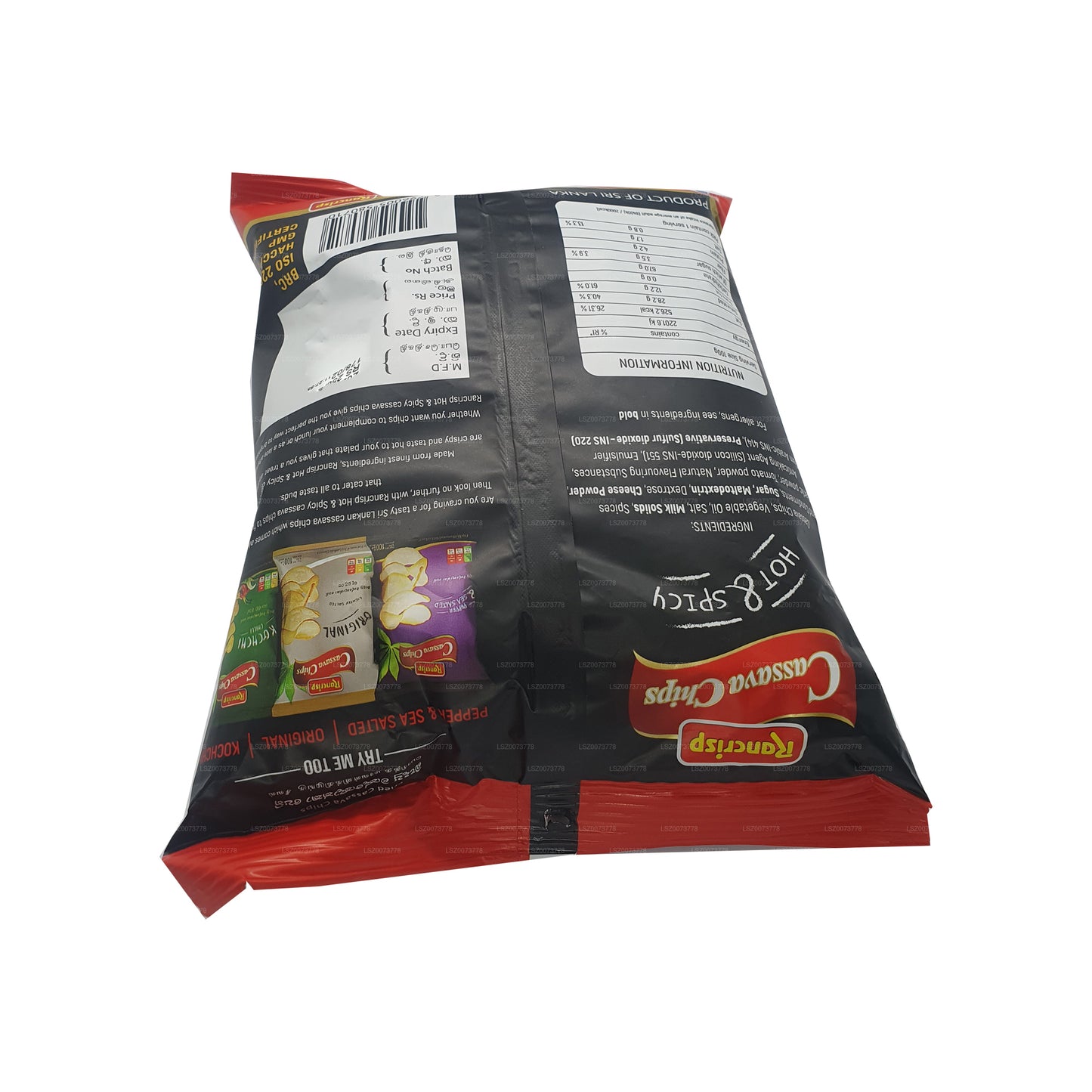 Rancrisp Cassava Chips (100g)