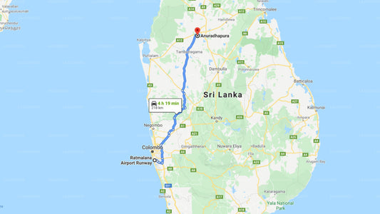 Ratmalana (RML) Airport to Ampara City Private Transfer