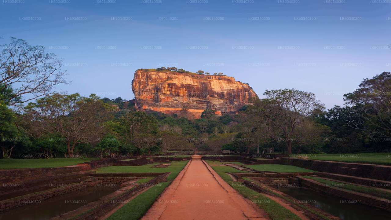 Sigiriya Rock and Dambulla Cave from Panadura