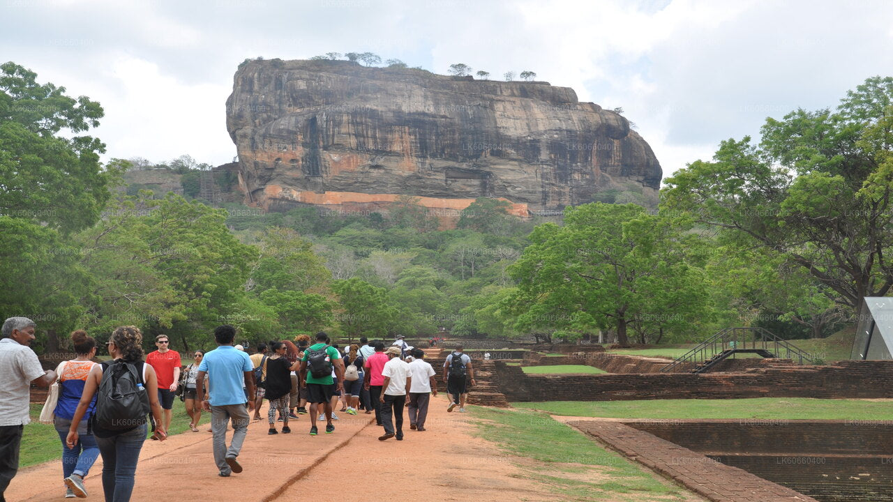 Sigiriya and Dambulla from Mount Lavinia