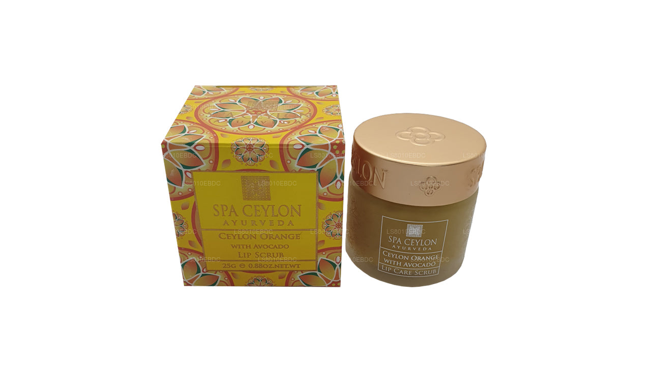 Spa Ceylon Ceylon Orange With Avocado - Lip Care Scrub (25g)