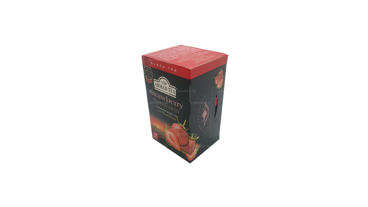 Ahmad Tea Strawberry 20 Foil Tea Bags (40g)