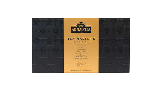 Ahmad Tea Master’S Selection (8x6tb) 48 Foil TB (Black & Gold) (96g)