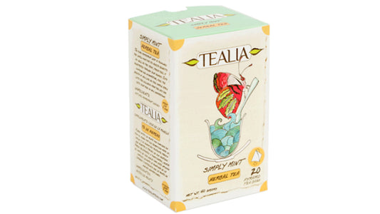 Tealia Simply Mint - Pyramid Infusion Bags (40g)