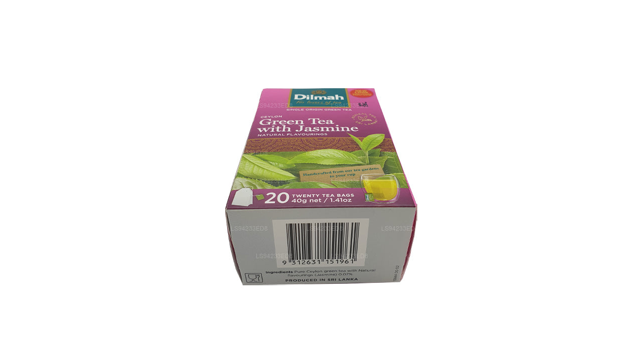 Dilmah Ceylon Green Tea with Jasmine (40g) 20 Tea Bags